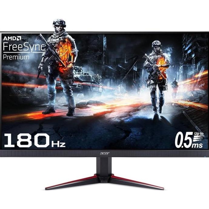 TERMURAH - LED ACER NITRO VG240Y_M3 24 INCH IPS 180HZ SPEAKER FHD GAMING MONITOR