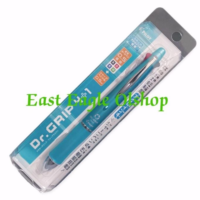

TERBARU - Pulpen Pilot DR GRIP 4+1 0.5mm / Pulpen 4 Warna + Pensil PBKHDF-1SEF
