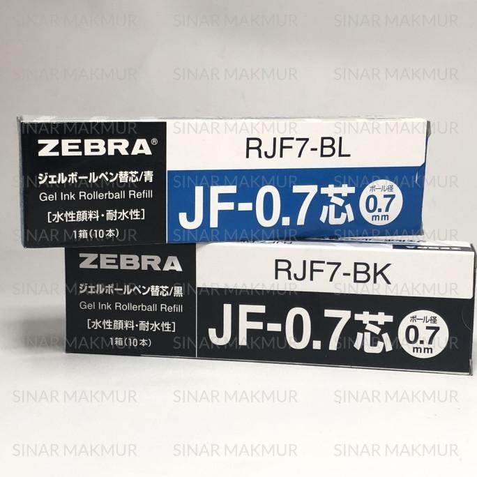 

TERBARU - Refill / Isi Pulpen Sarasa 0.7 ZEBRA JF-0.7 (PAK)