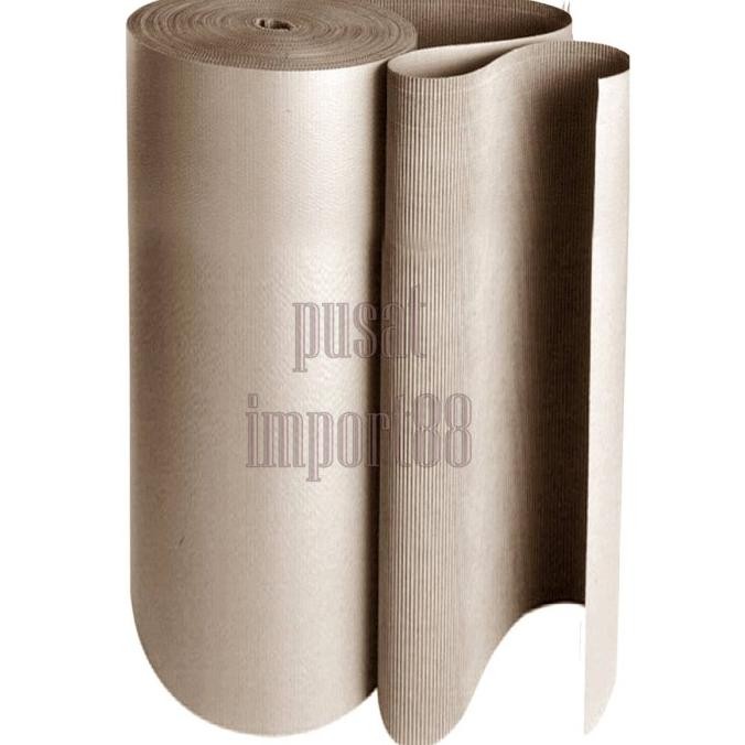 

TERBARU - Kardus Lembaran Gulungan Corrugated Karton Single Face Roll 160 Cm