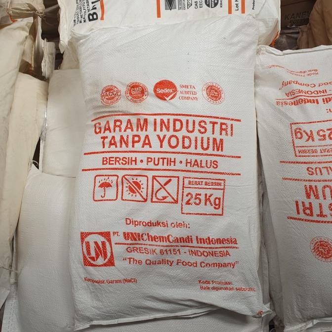

TERBARU - Garam Halus Industri Non Yodium Ex Unichem - 25 kg