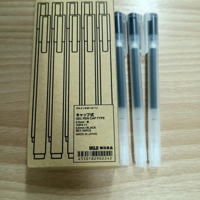 

TERLARIS - muji gel pen cap type 0,5 mm