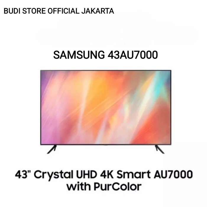 LED TV SMART TV SAMSUNG 43AU7000 ANDROID TV 43 INCH 4K