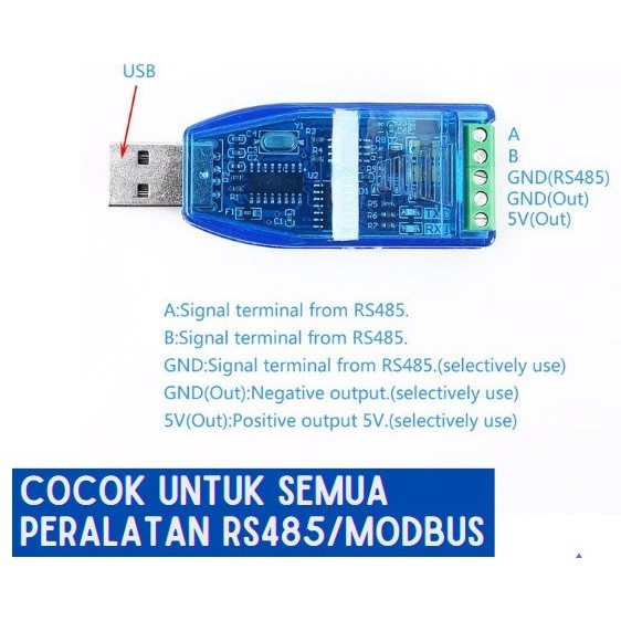 Termurah Usb To Rs485 Usb Rs 485 Rs485 Converter Modbus Plc Iot Industrial