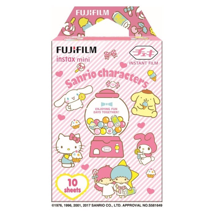 FUJIFILM INSTAX Mini Sanrio Instant Film - Refill 10 Lembar