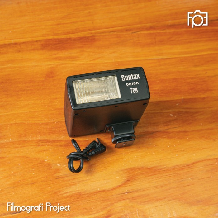 Flash Suntax - Flash Eksternal Untuk Kamera Analog 35mm Fujica M1 Ricoh Pentax dan Kamera Analog
