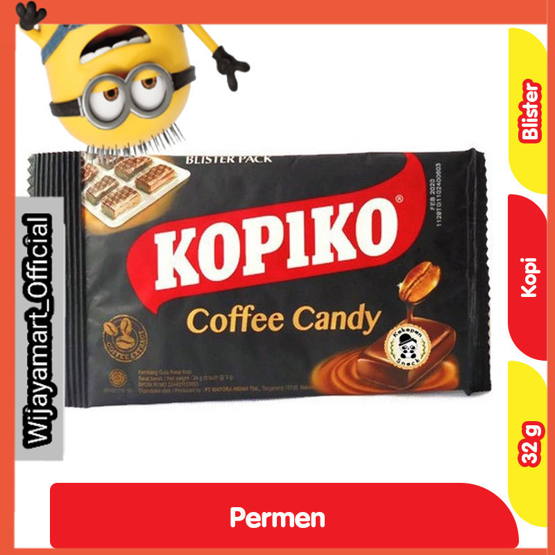 

KOPIKO Blister Permen Kopi 32 g