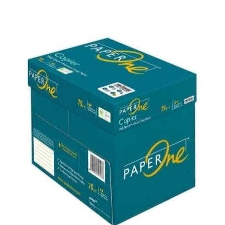 

BEBAS ONGKIR - Kertas PaperOne A4 75gr 1DUS = 5 RIM