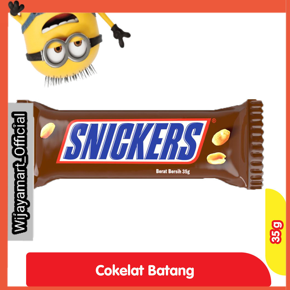 

Snickers Cokelat Batang 35 g