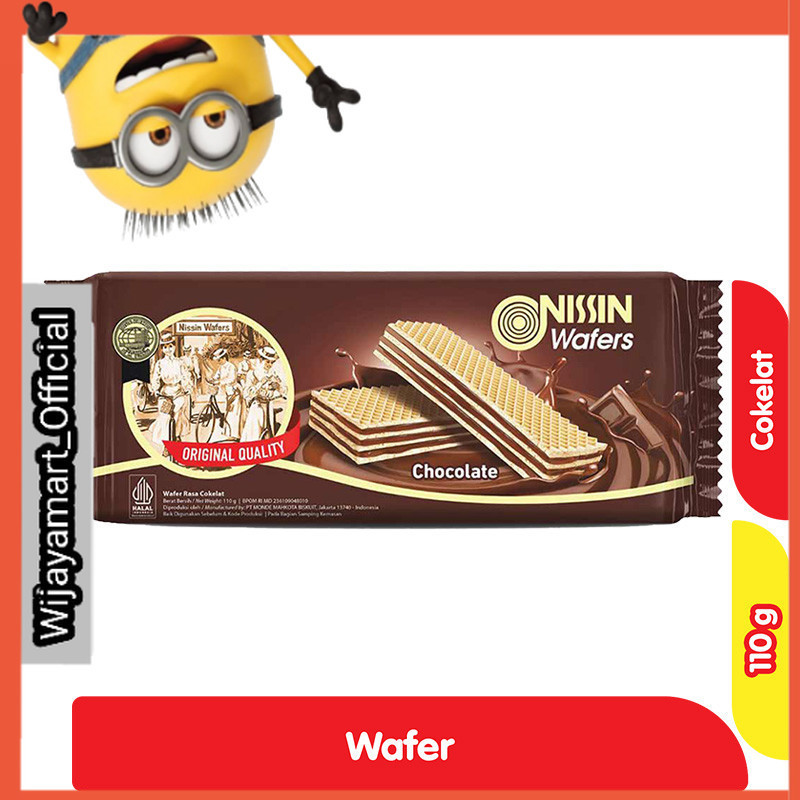 

Nissin Wafer Cokelat 110 g