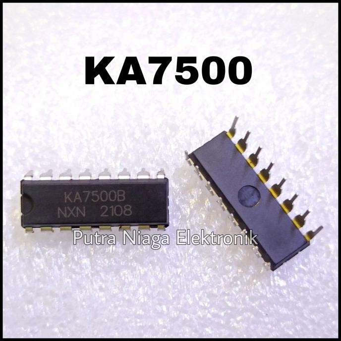 Update ic KA7500 Dip 16 Pin / KA7500B KA 7500 putr4n