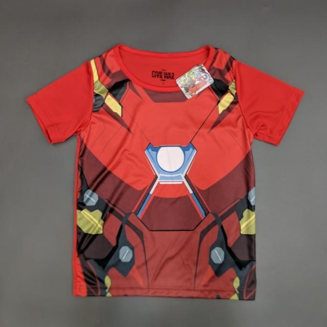 MARVEL ORIGINAL IRON MAN KAOS BAJU ANAK LAKI LAKI PAKAIAN 16021650