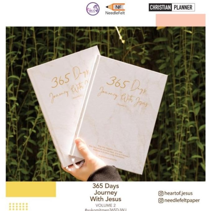 

Sale Volume 2 Jurnal 365 Days Journey With Jesus Bible Planner Agenda