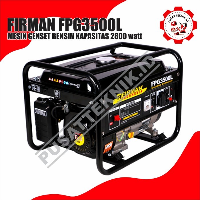 MESIN GENSET FIRMAN FPG 3500L 2500 watt GENERATOR BENSIN FIRMAN