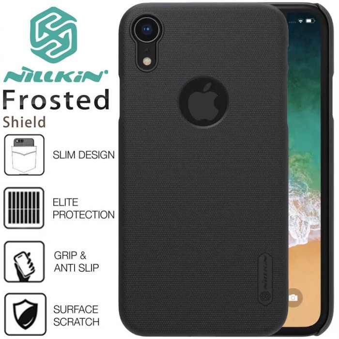 Nillkin Hard Case iPhone XR - Casing Cover Shock Proof Frosted Shield