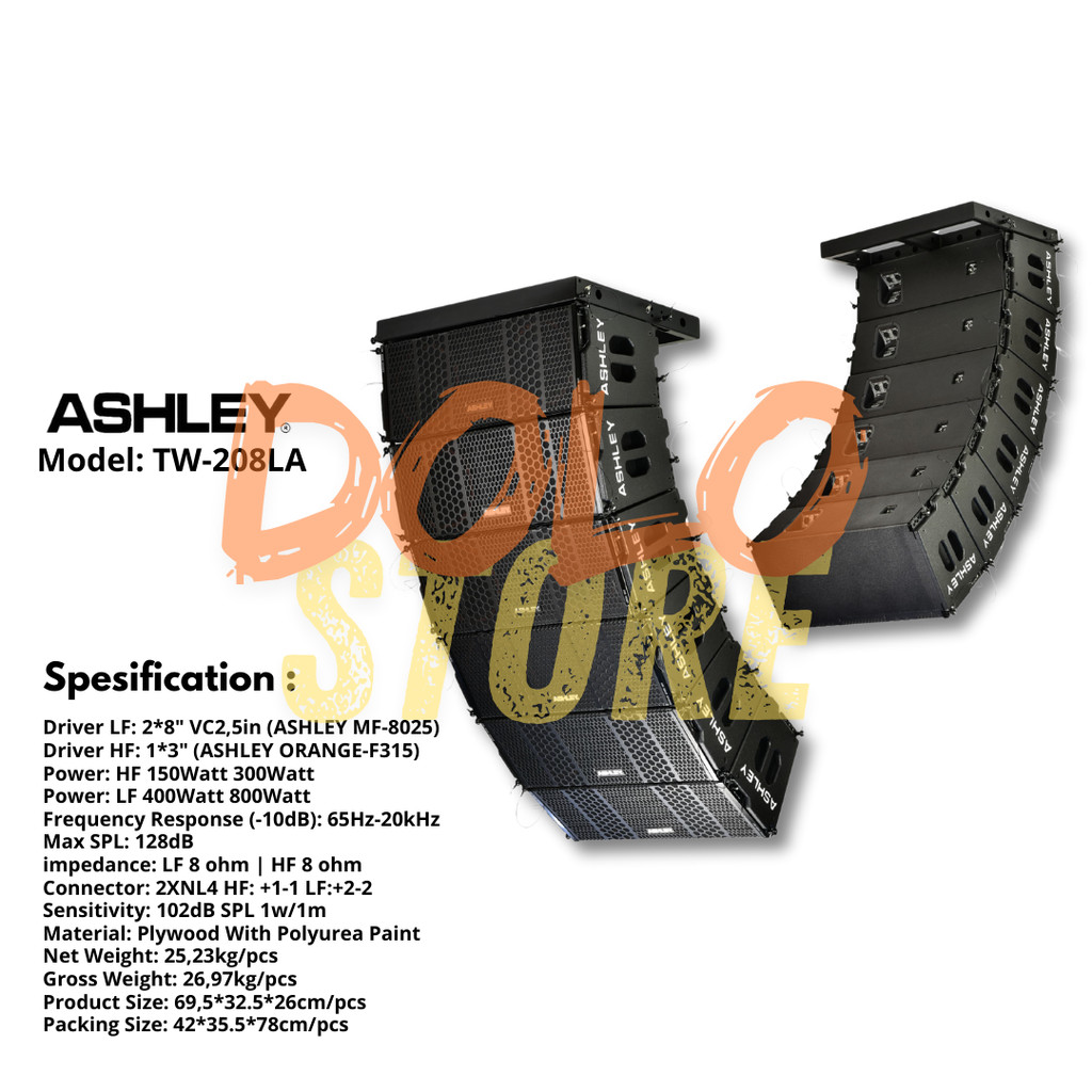 ORIGINAL ASHLEY ASHLEY LINE ARRAY TW208 LA