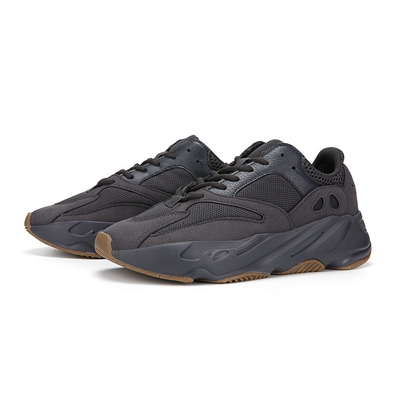 Yeezy Boost 700 V1 Sepatu Pasangan Kasual Olahraga Sejuk Serbaguna Hitam Persegi Kecil Kecil 36-45 |