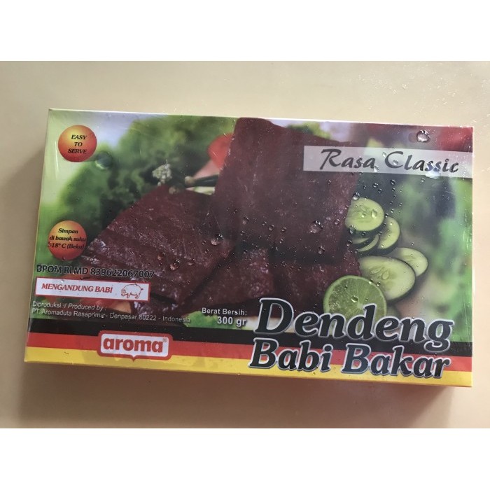 

Dendeng Babi Bakar Classic Aroma 300Gr