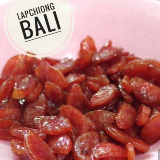 

Lapcheong Sosis Merah Chinese Sausage Babi Bali Asli Enak Berkualitas