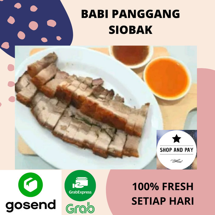 

Samcan Babi Panggang Siobak 100 Gram (1 Ons) Fresh 100%