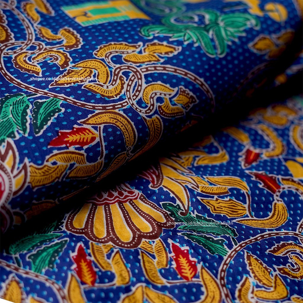 Baju Batik BATIK TRUSMI HAFIYAN OFFICIAL KAIN BATIK KERJA DINAS PUPR KATUN MURAH SERAGAM ATASAN