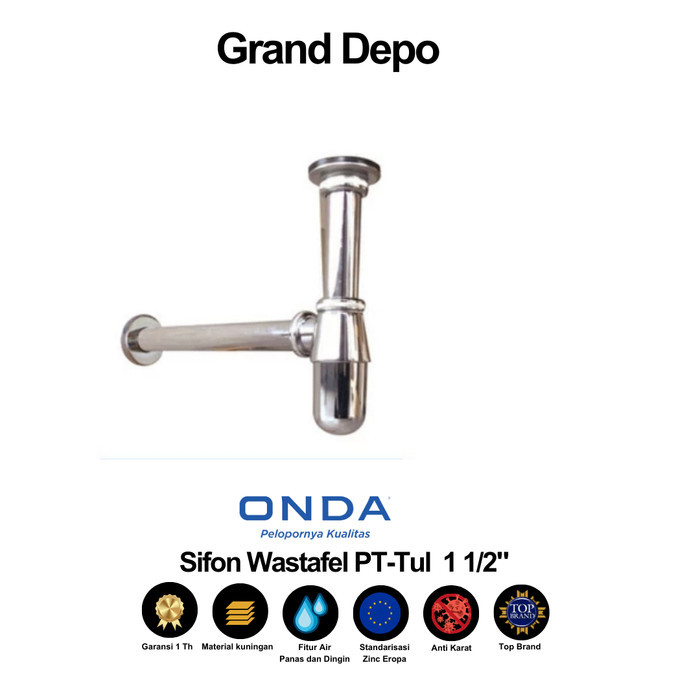 SIFON WASTAFEL PT-TUL 1/2 ONDA