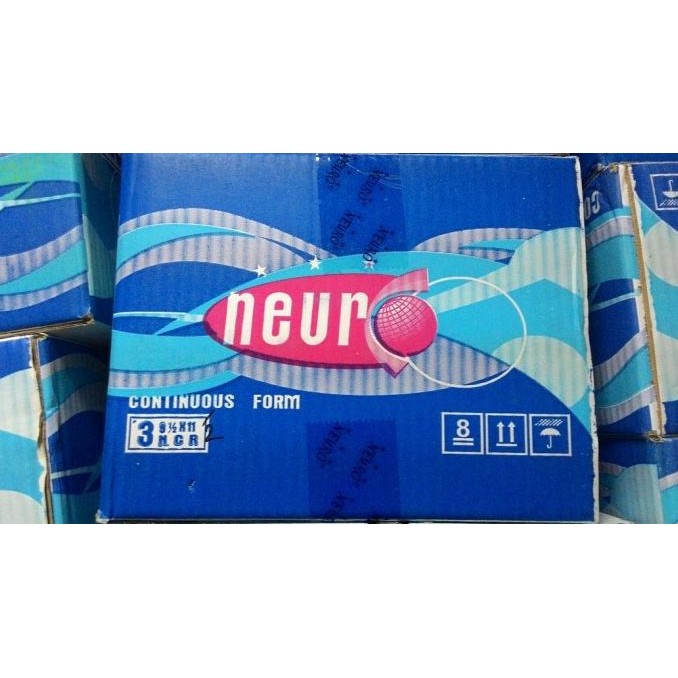 

NEW Kertas Neuro Continuous Form 91/2 X 11 3 Ply /2 (K3:2) Paper