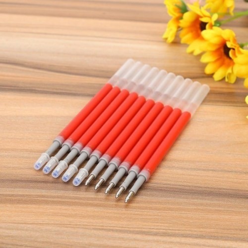 

Terbaru NEW GU Pulpen Gel Ink 0.5mm Standar Alat Tulis Kantor Sekolah Pena - REFIL PB1 MERAH 100%