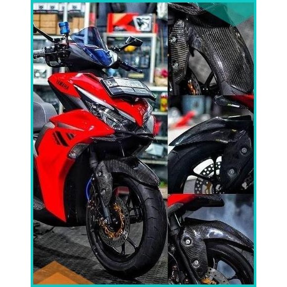 SPAKBOR KEVLAR AEROX SPAKBOR DEPAN AEROX SPAKBOR CARBON AEROX 155 150