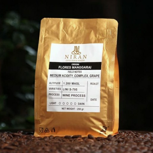

Wine Coffee Arabika Flores Manggarai 250 Gram - GILING HALUS