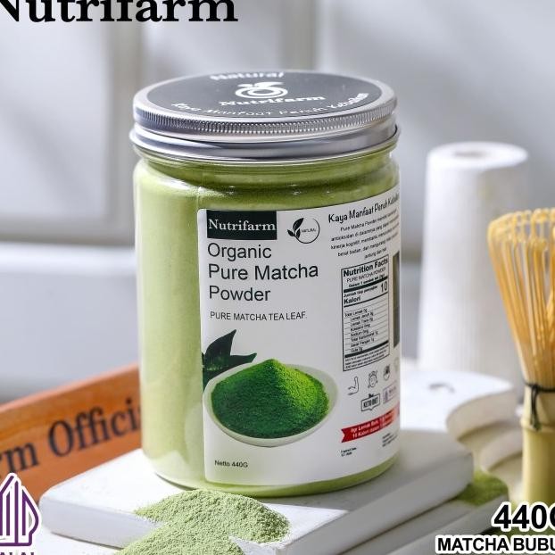 

Matcha Powder 440G Numan Pure / Bubuk Matcha Numan