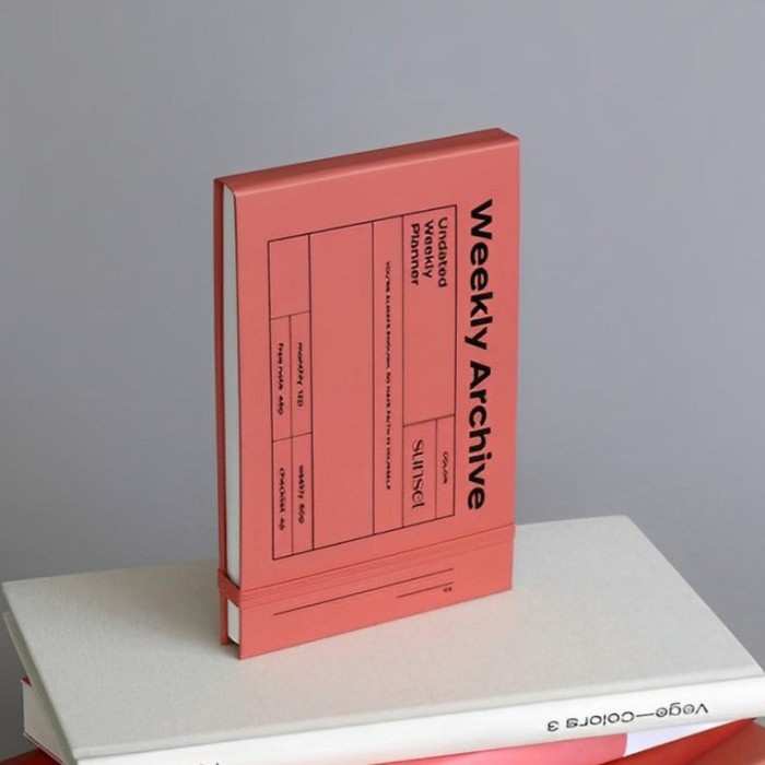 

Iconic Weekly Archive Planner Premium Korea Promo