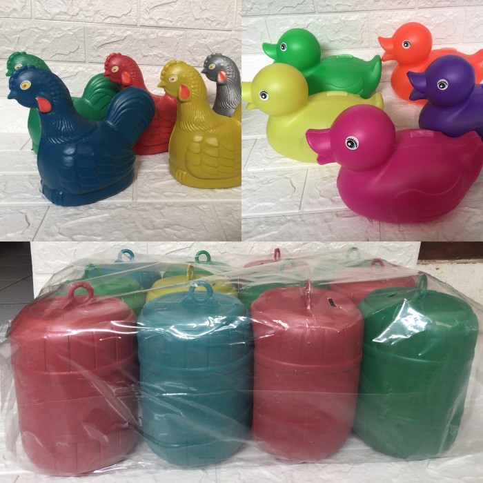 Celengan Plastik Besar/Celengan Bebek/Celengan Murah