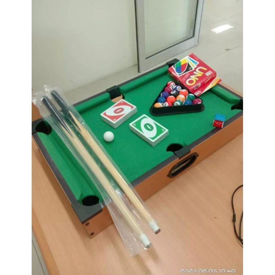 NEW PRODUK STICK MINI BILLIARD TABLETOP TONGKAT STICK MAINAN MEJA BILLIARD KECIL  