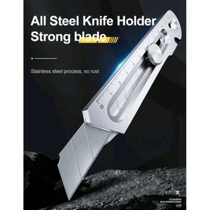 

Viral Pisau Cutter Tajam Besar Multifungi Baja Cuter Besi Stainless Anti Karat Bahan Tebal Bagus Serbaguna Best 2024