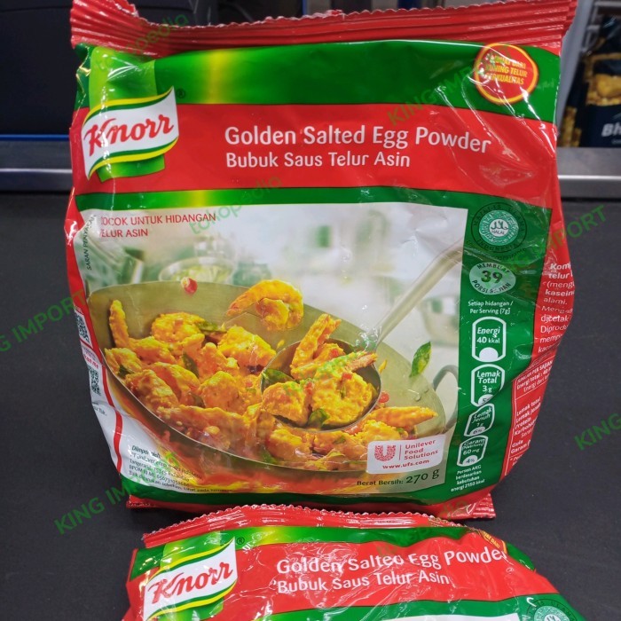 

Knor Golden Salted Egg Powder 270gr