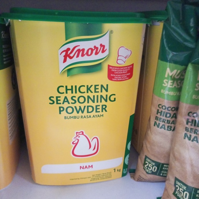 

KNORR CHICKEN SEASONING POWDER 1KG TOPLES/Knoor Powder