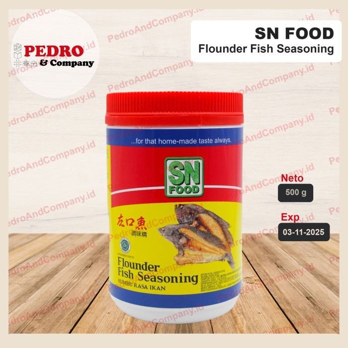 

SN food flounder fish seasoning 500 gram - bumbu rasa ikan untum masak