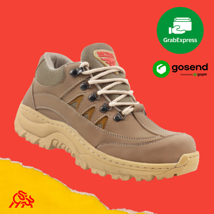Sepatu Safety Pria Ujung Besi Septy Shoes Promo