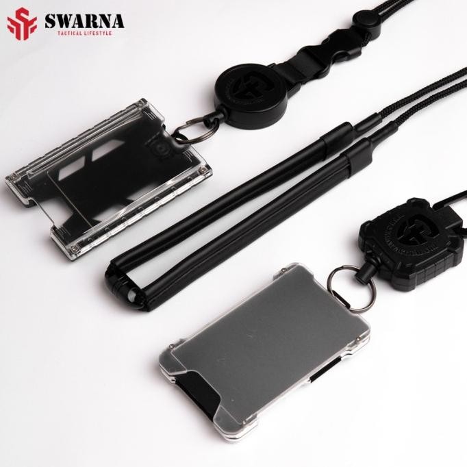 

TERMURAH - Lanyard Tali Paragon - Lanyard Tactical - Lanyard ID Guard - Name Tag - Swarna Tactical
