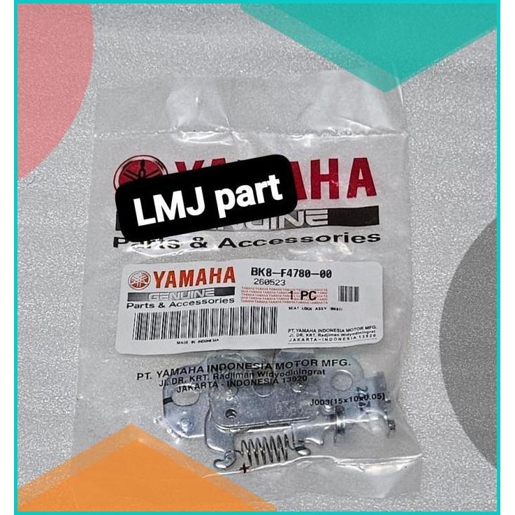 SEAT LOCK ENGSEL KUNCI JOK VIXION NEW LED BK8 R 155 YGP BK8-F4780-00