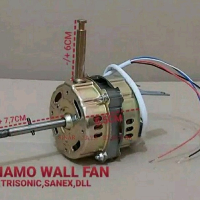 DINAMO KIPAS ANGIN DINDING/MESIN KIPAS ANGIN WALL FAN 12/16 INCH