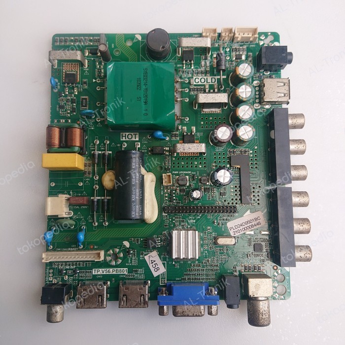 MAINBOARD TV LED POLYTRON 24 INCH PLD24D9501 MODUL MOBO MB PLD 24D9501