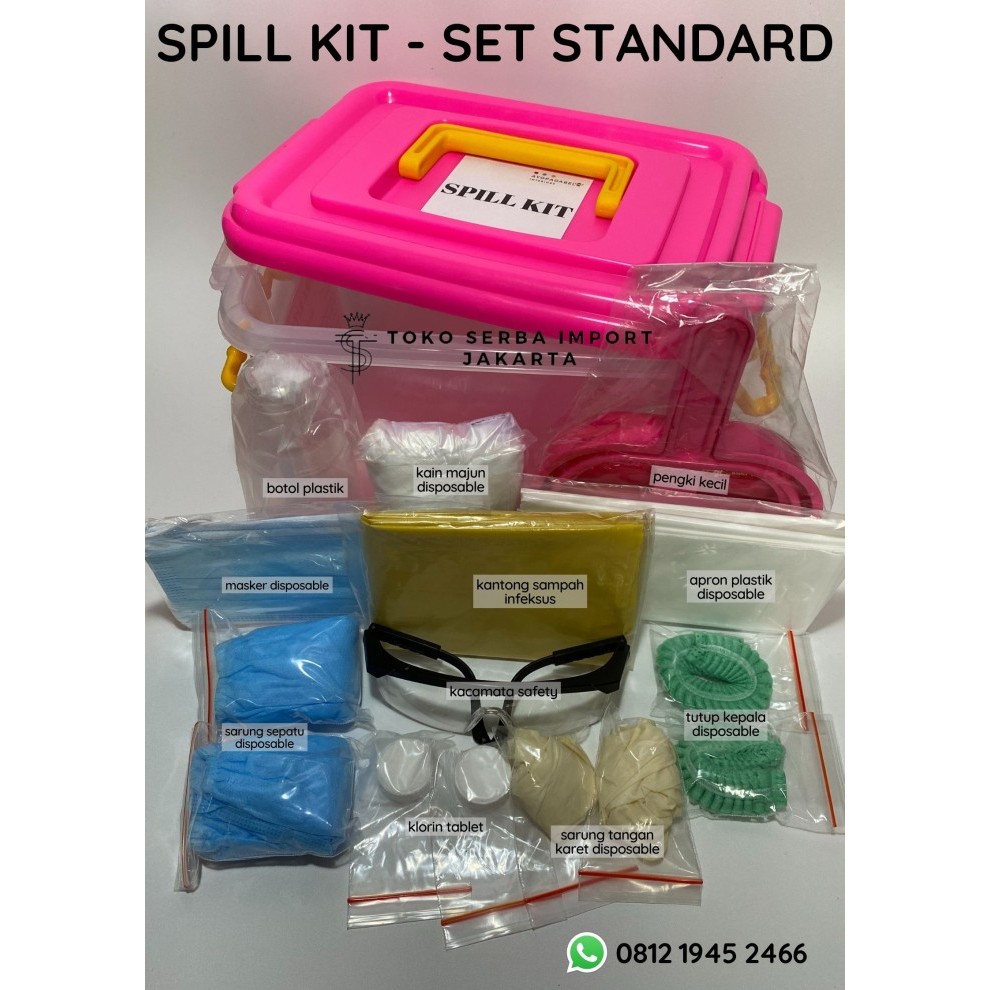 PROMO SPILL KIT / APD RUMAH SAKIT - SET STANDARD