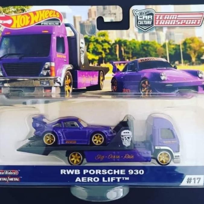 HOTWHEELS TEAM TRANSPORT RWB PORSCHE 930 'AERO LIFT