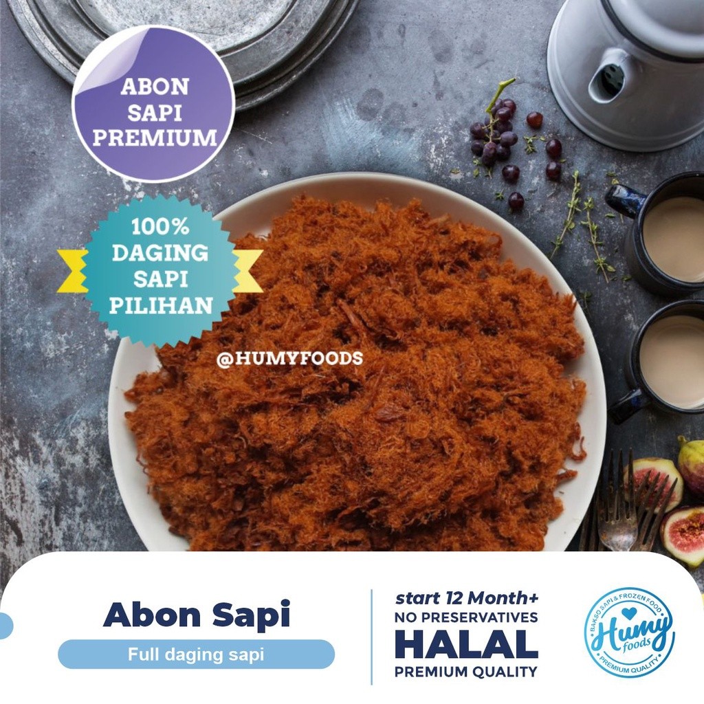 

Ay00! ABON SAPI HOMEMADE no MSG halal no pengawet