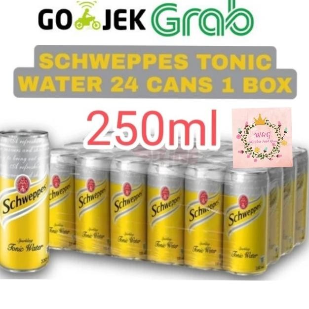 

TERLARIS - Tonic water schweppes / Schweppes Tonic Water 330ml 24Pcs