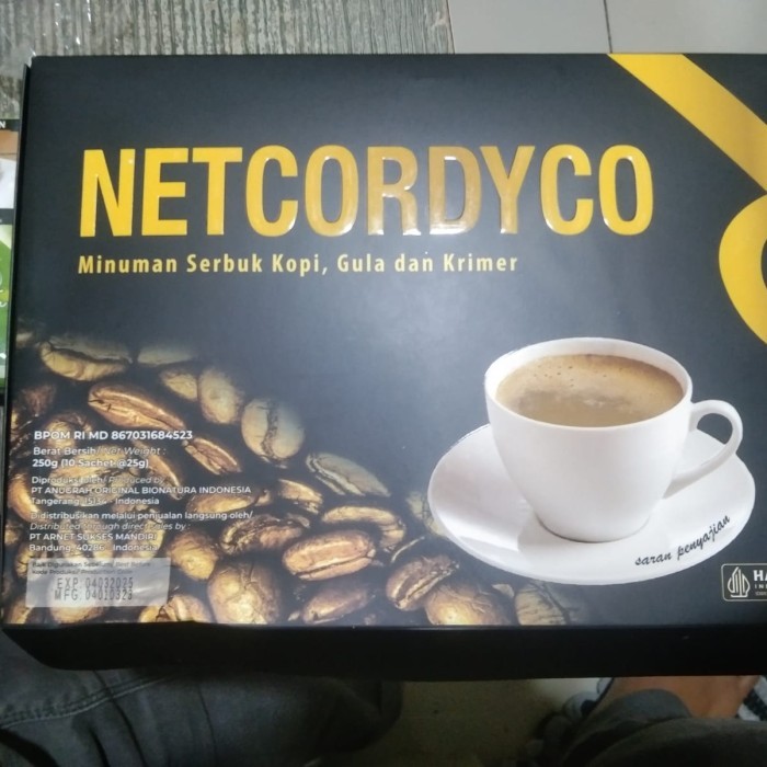 

Cordycokopi Netcordycokopi 1 Box 10 Sachet 100% Original Diskon