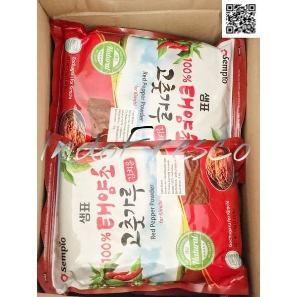 

Sempio Gochugaru For Kimchi Red Pepper Powder-Bubuk Cabe Korea 1Kg New