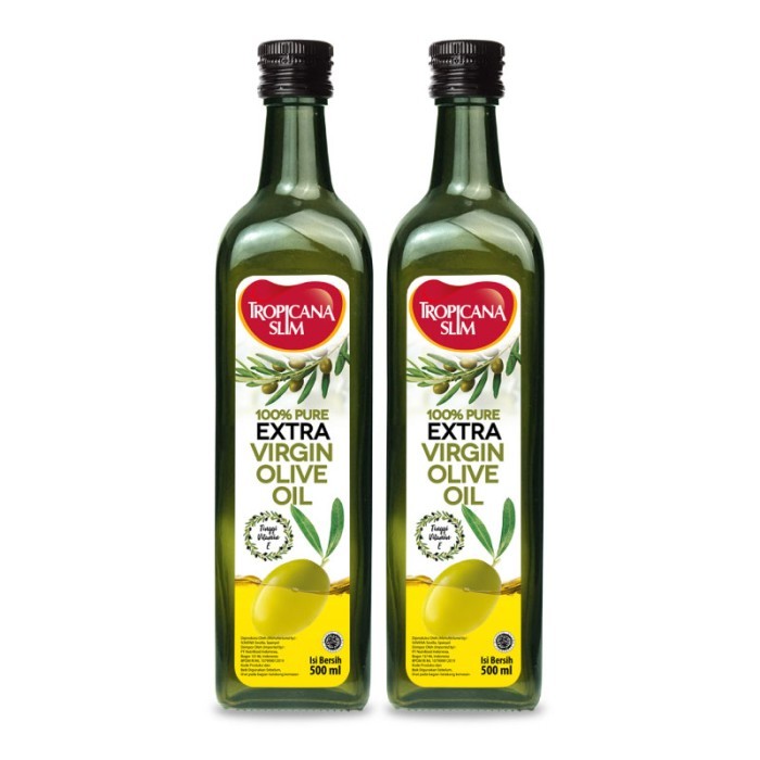 

Twin Pack: Tropicana Slim Extra Virgin Olive Oil 500Ml Terbaik